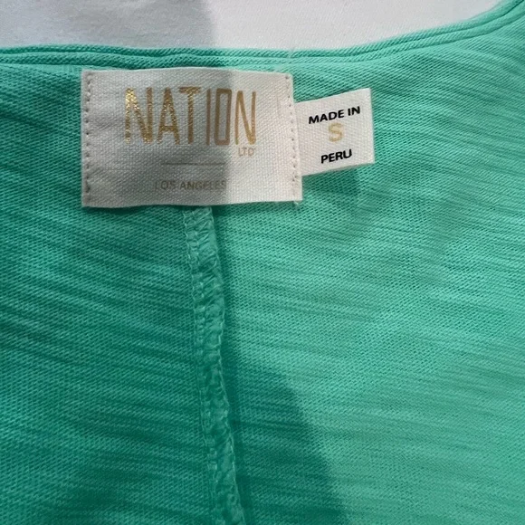 NWT Nation ltd “Courtney raw tank” racerback tank. - Picture 4 of 8